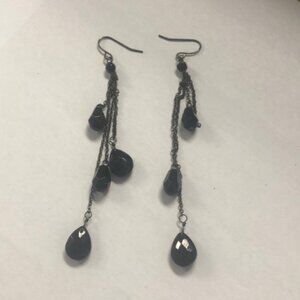 Black earrings